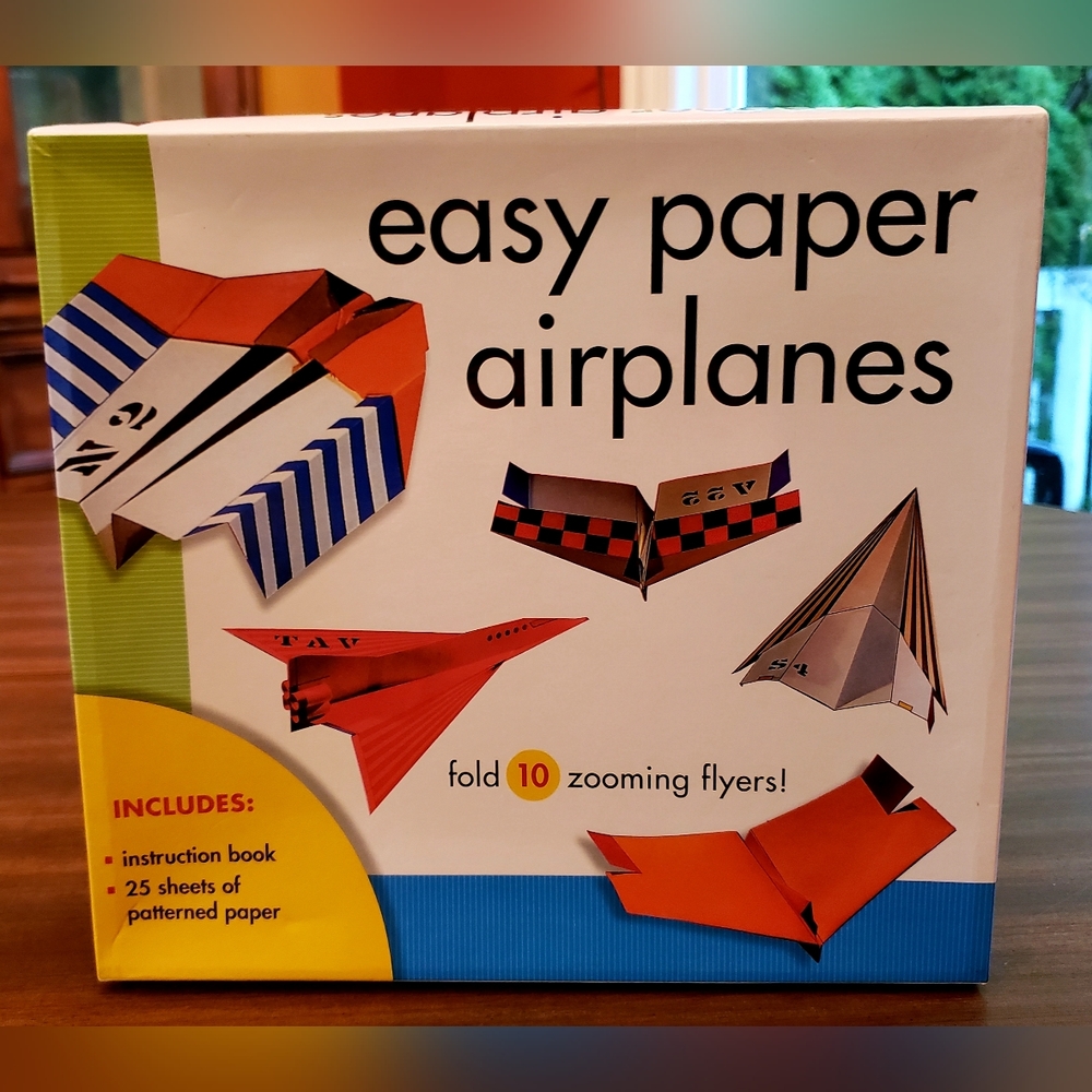 Easy Paper Airplanes by Norman Schmidt from Sterling Innovations